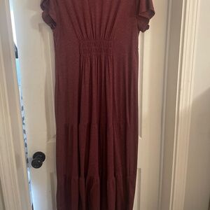 2X T shirt maxi dress